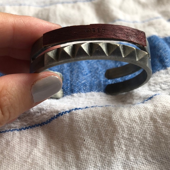 Obey Jewelry - Obey metal adjustable bracelet